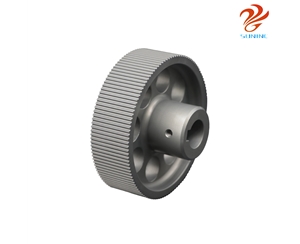 HTD3M通孔鍵槽同步輪鋁合金硬質氧化